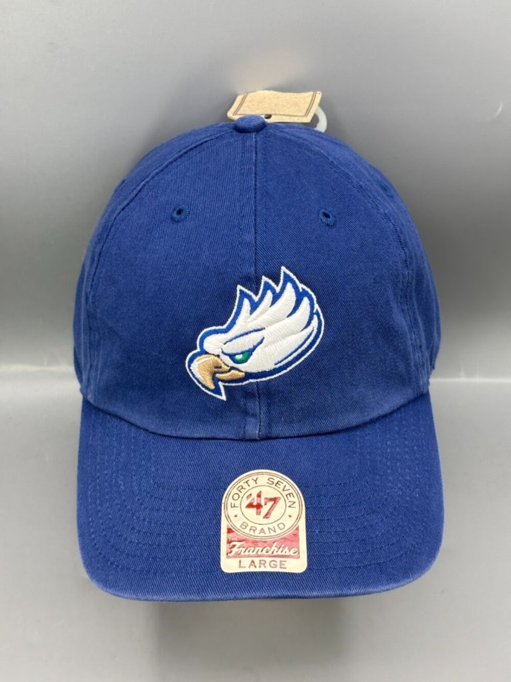 '47 Florida Gulf Coast Eagles Relaxed Fit Cap Mens Large Blue 6 Panel Fitted Hat